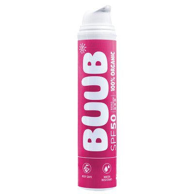 BUUB Sunscreen S.A First 100% Organic Sunscreen