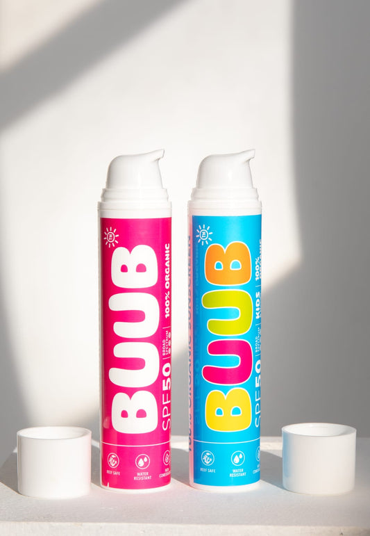BUUB Sunscreen S.A First 100% Organic Sunscreen